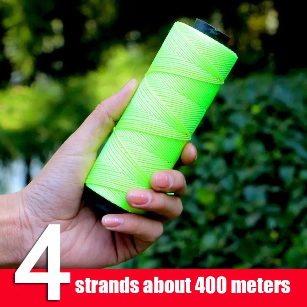 Nylon Line Braided Rope Nylon Knit Kite Line DIY Large Power Fishing Line Durable 2/3/4 Strands Tire Line Handicraft