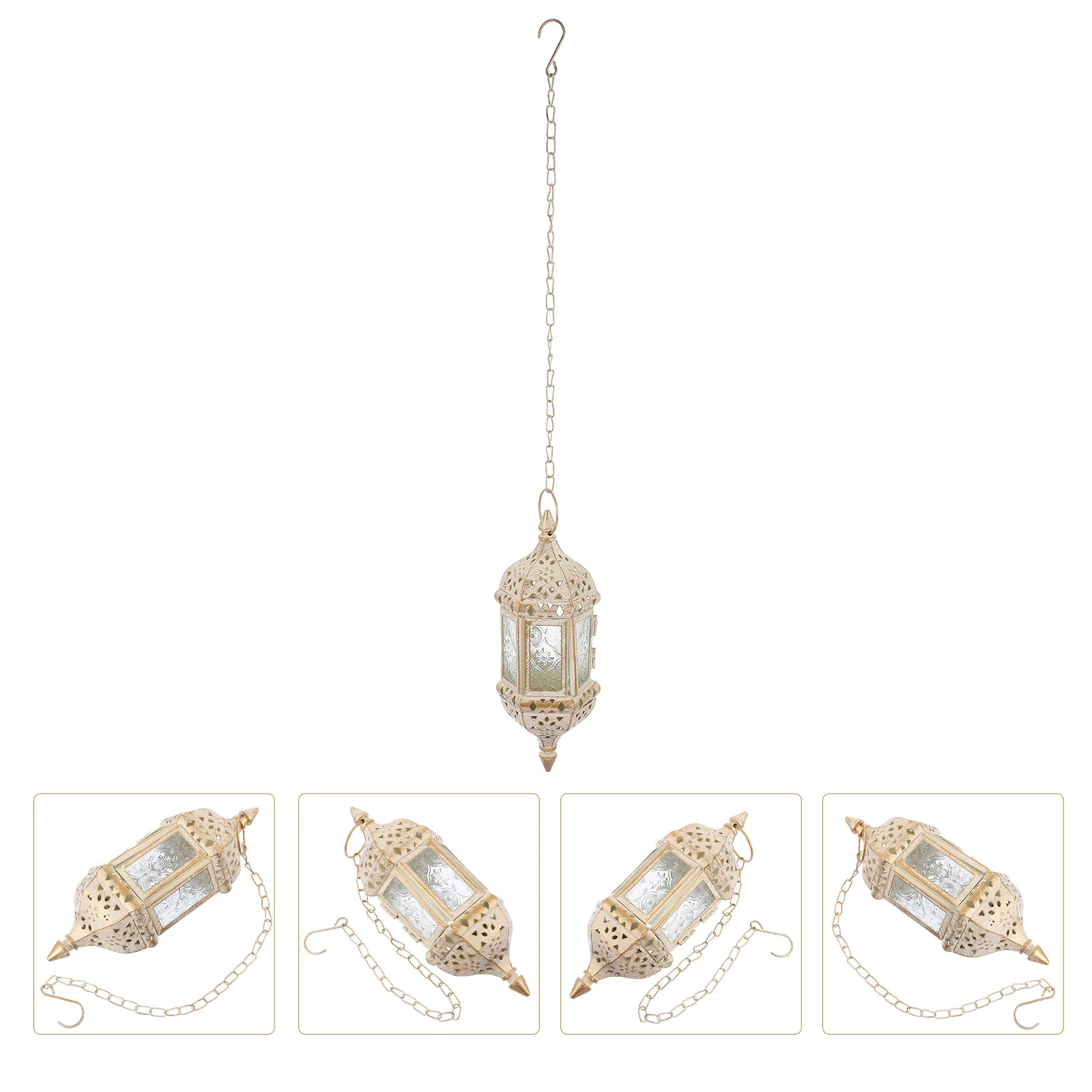 

1Pcs Unique Holder European Style Iron Craft Pendant Delicate Hanging Ornament for Home Decoration Weddings Banquets