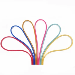 Tubo de tira de silicona para manualidades, luz de neón de 5M, 100%, 6mm, 8MM, DC12V, 24V, LED SMD 2835, 120LEDs/M, impermeable IP67, decoración de Rabbion suave