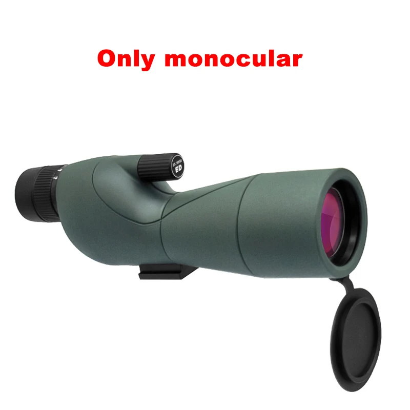 25-75X60 Spotting Scope Zoom Monoculaire High Power Telescoop Bak4 Prisma Ed Lens Voor Outdoor Camping Bird Watching Jagen