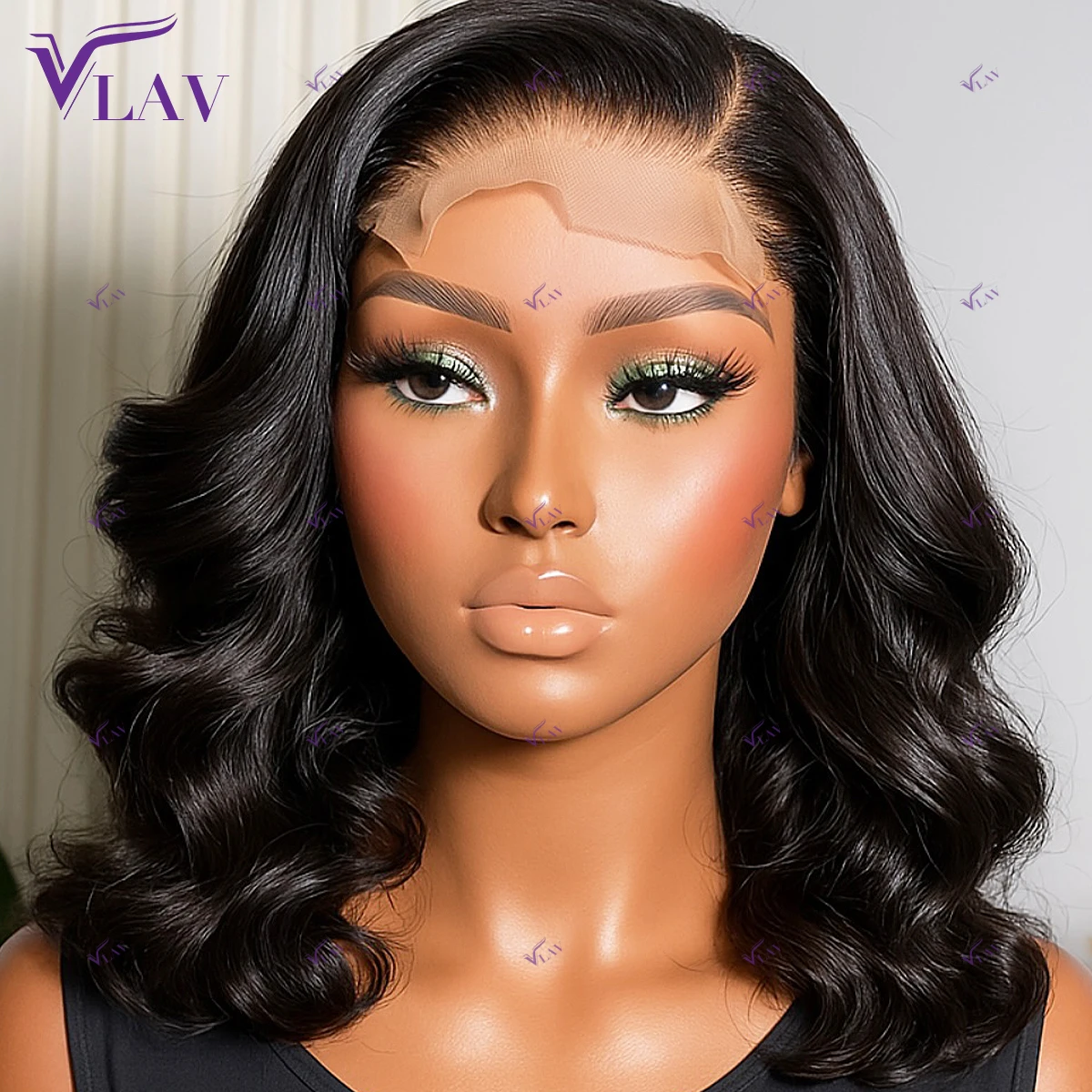 

Bouncy Curly Glueless Wigs Human Hair 400 Density 13x6 HD Lace Frontal Wig 13×4/360 HD Lace Transparent Frontal Wigs Wear And Go
