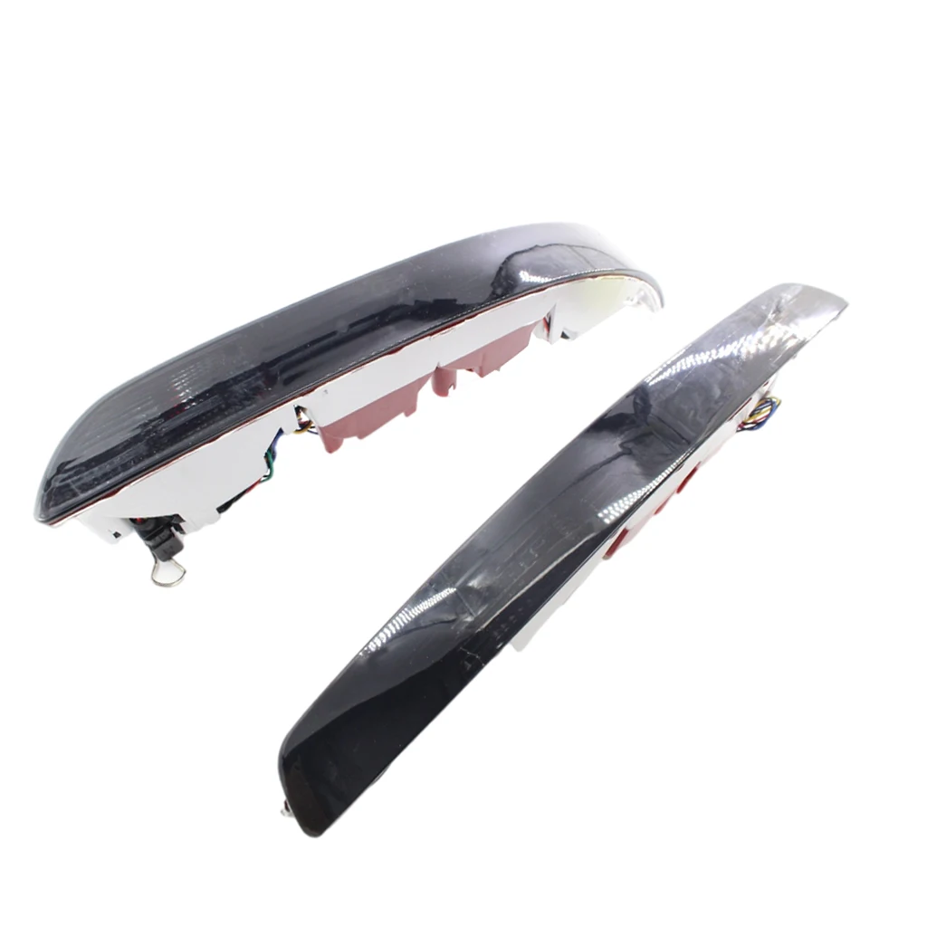 2 szt. Tylne światła zderzaka do Audi Q5 2009-16 Części samochodowe 8R0945096B Dymione czarne Akcesoria motoryzacyjne Części samochodowe do ciężarówek Lampa oświetleniowa