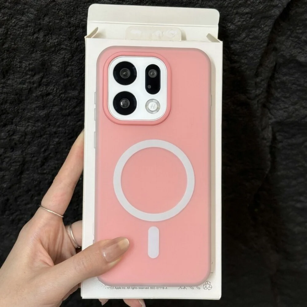 오리지널 프로스티드 마그세이프 마그네틱 폰 케이스 (O - Oppo Find X8 리뷰 및 가격