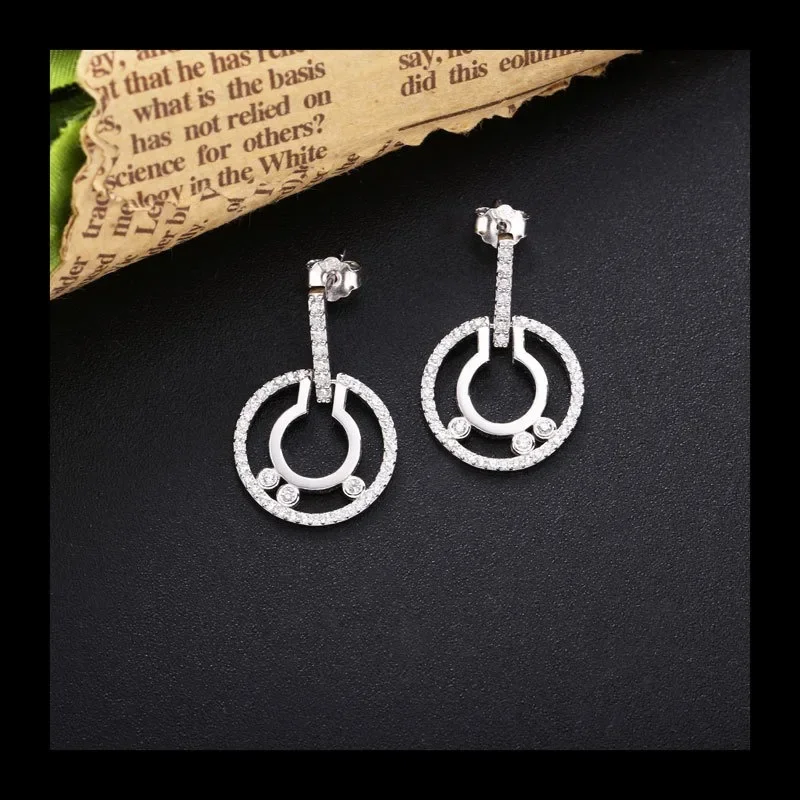 

Нишевый дизайн, съемные серьги-гвоздики с цирконом, модные универсальные легкие роскошные серьги-гвоздики