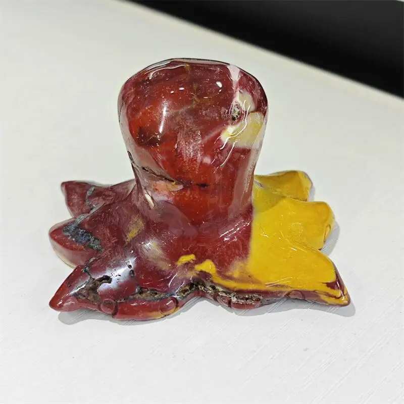 

Натуральный Mookite Octopus Резьба Рейки Исцеляющий Драгоценный Камень Фигурка Ремесла Домашний Декор Орнамент Подарок 1CPS
