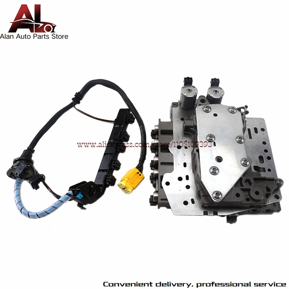 Bild 7: Original Ventilkörper AL4 DPO mit Kabelbaum-Magnetventilsatz für Citroen Renault Peugeot Beringo C2 C3 C4 C5 C8 Getriebe