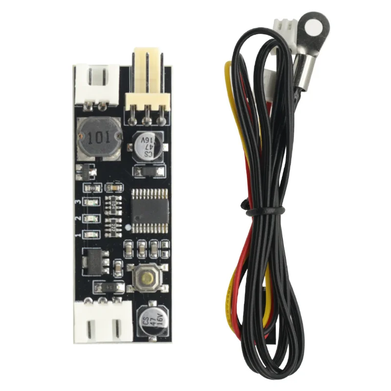 ベアコントロールスピードコントローラー,コンピューターシャーシ,ノイズリダクション,シングル,12V,0.8a,dc,pwm,2-3ワイヤー