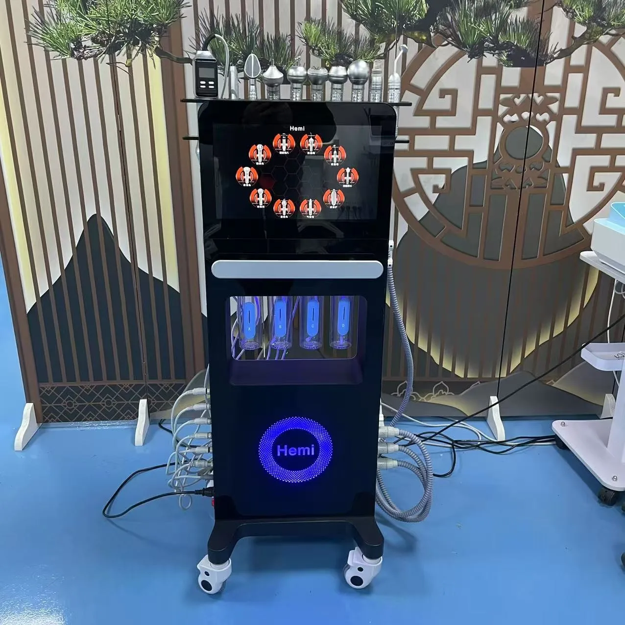 Large Bubble Comprehensive Instrument Water Light Facial Introduction Water Light Beauty Salon Instrument