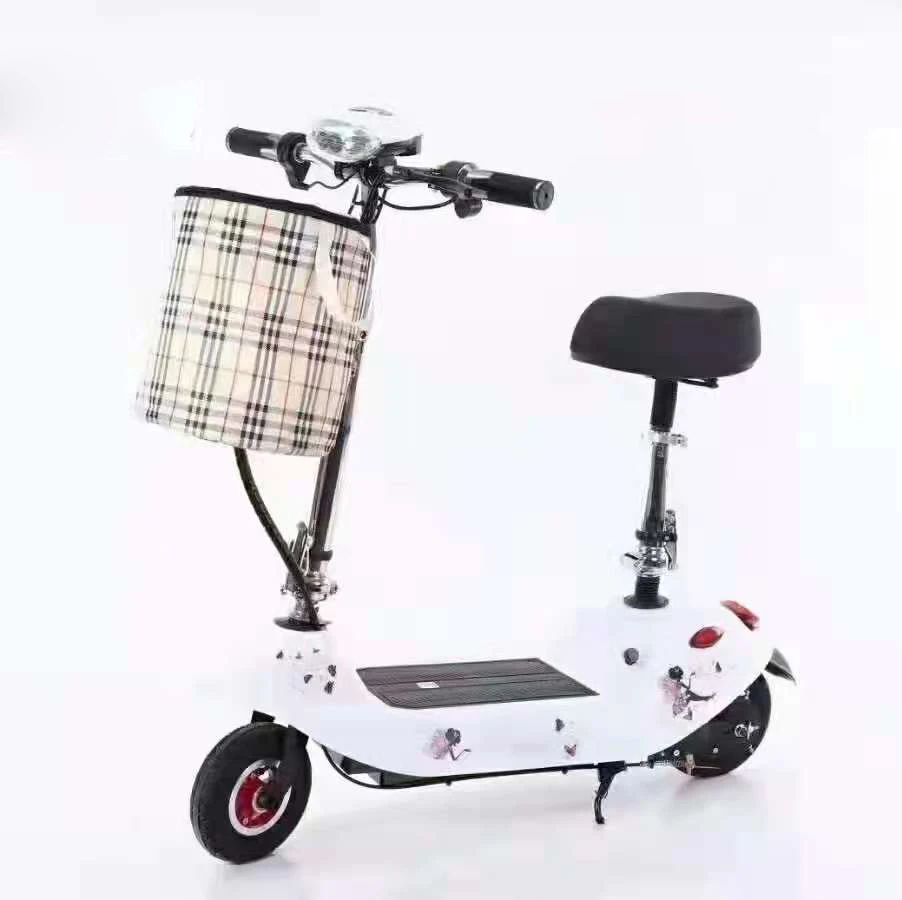 Mini new foldable electric scooter for foot pedal adult electric bike