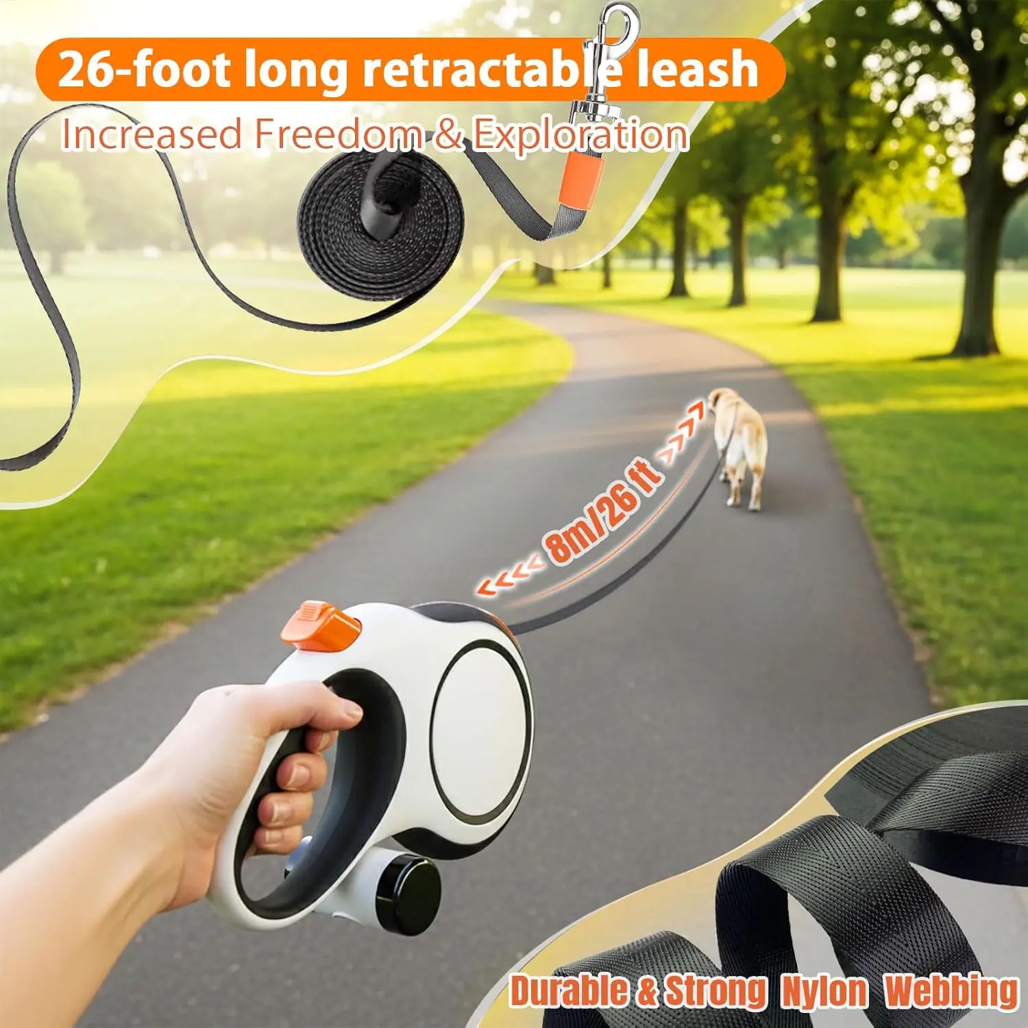 Thumbnail 3 - #39 Latest Retractable Puppy Leads Offers