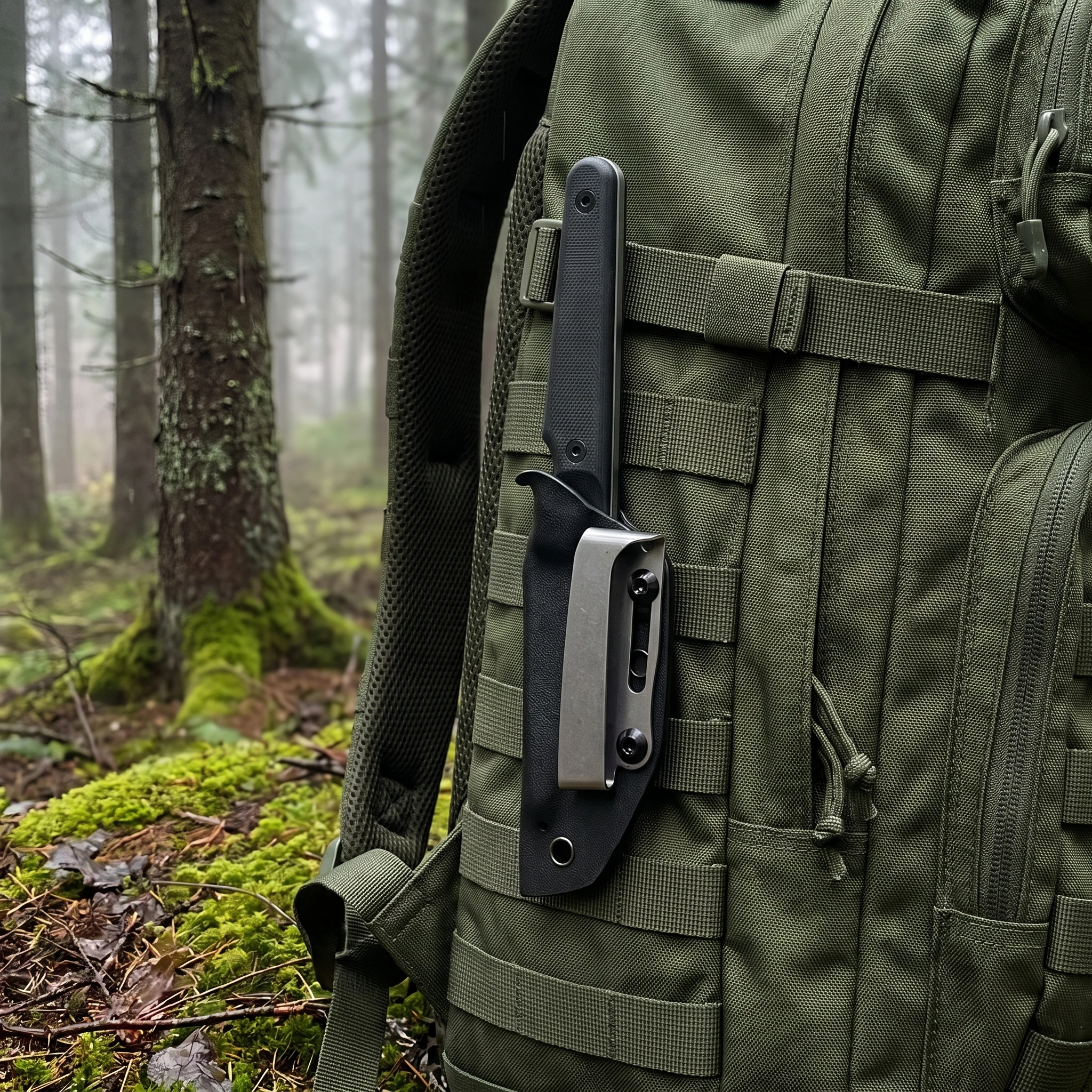 Portable High Hardness Outdoor Integrated Knife Tool for Hiking Camping with Sheath - Gift for Men