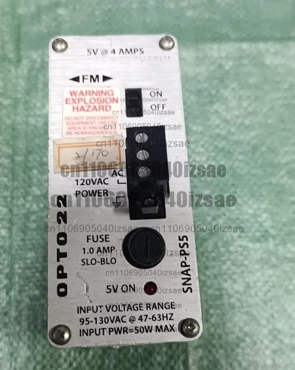 SNAP-PS5 power module, 5V@4A output, 120VAC input, Functionally Intact, Tested OK