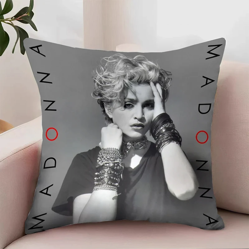 M-Madonna Fan Gifts Cover for Pillow Covers Decorative Luxury Cushion Cover Pillow Cases 45x45 Pillowcase 45*45 Home Decor 40x40