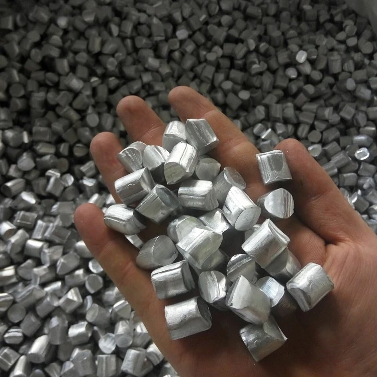 High Purity 2*2mm Aluminum Particle AI 99.7% for Pipe Dredging Tools in Industrial Scientific Research