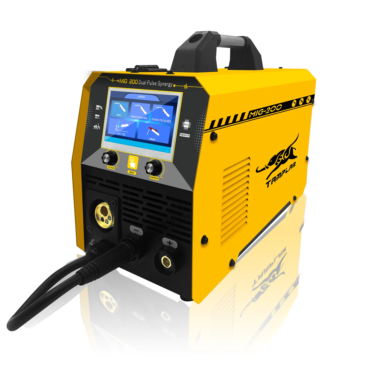 220V 4 in 1 Multi Welder Mig With Color Screen Aluminum Welding Machine Maquina De Soldadura Mig Pulse Welding Machine