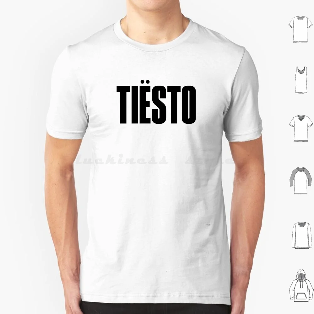 Tiesto New Logo T Shirt 6xl Cotton Cool Tee Edm Tiesto Big Edc Ultra Garrix Hardwell