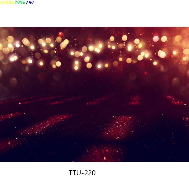 Vinyl Custom Bokeh Photography Backdrops Glitter Facula Light Spot  Photo Background Studio Photocalls Props   TTU-43