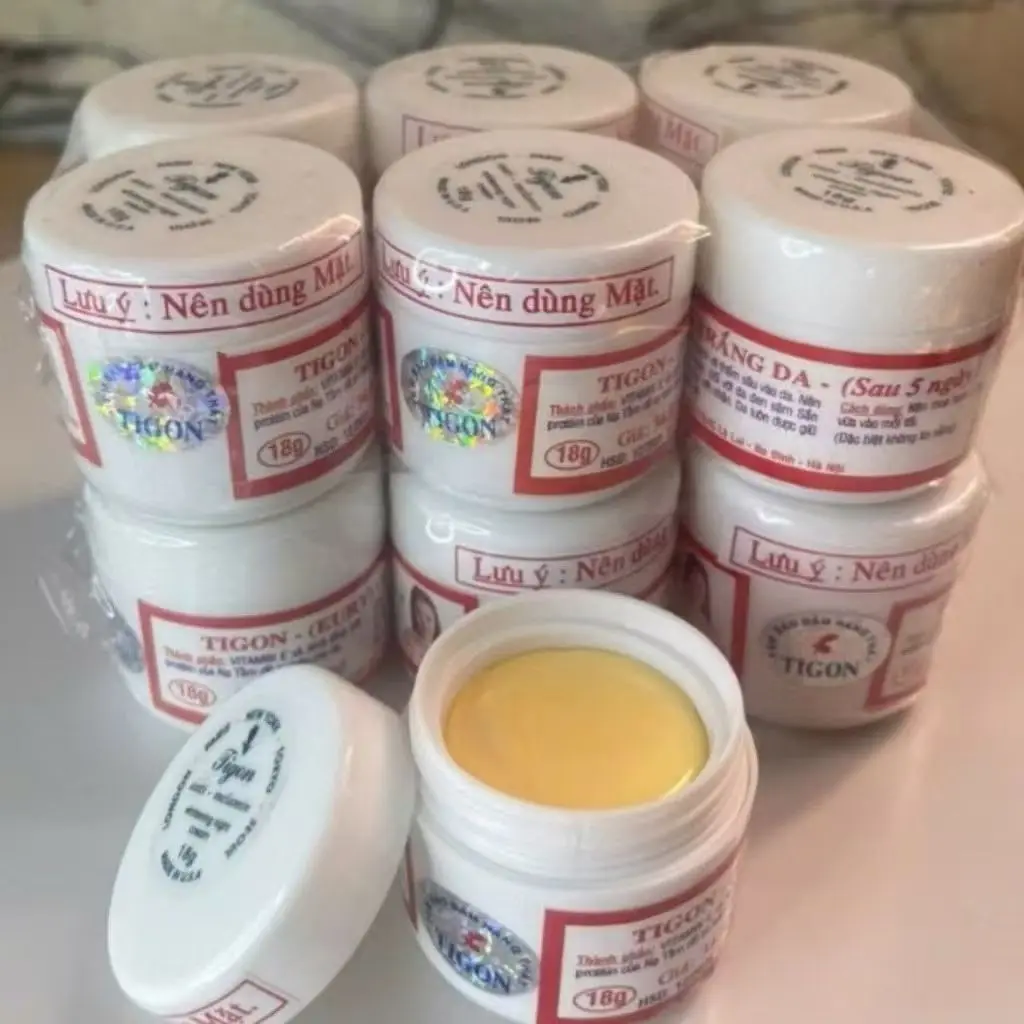 كيم تيجون ترانغ دا مات كيم ثوا مات 18 جرام كريم تبييض فيتنامي للعناية بالبشرة لمعان العناية بالوجه