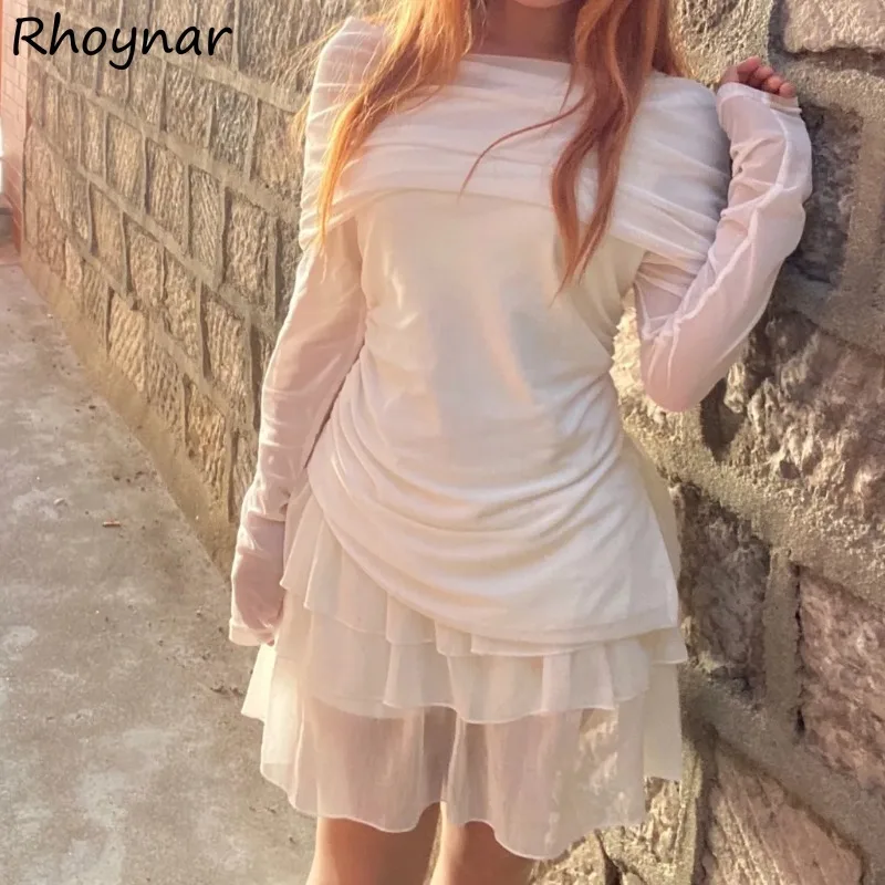 

Cake Skirts Sets Women Summer Sexy Girls Vacation High Waist Slim Off Shoulder Slash Neck Tops Fashion Streetwear Ulzzang Cozy