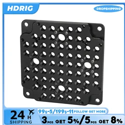 HDRIG Camera Cheese Mounting Plate Multipurpose Compatible With Standard 75mm VESA Mount