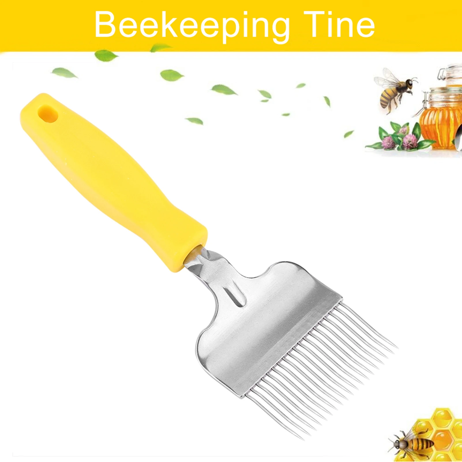 

Bee Keeping Stainless Steel Honey Comb Beekeeping Tine Uncapping Fork Bee Beekeeping Tool Supplies