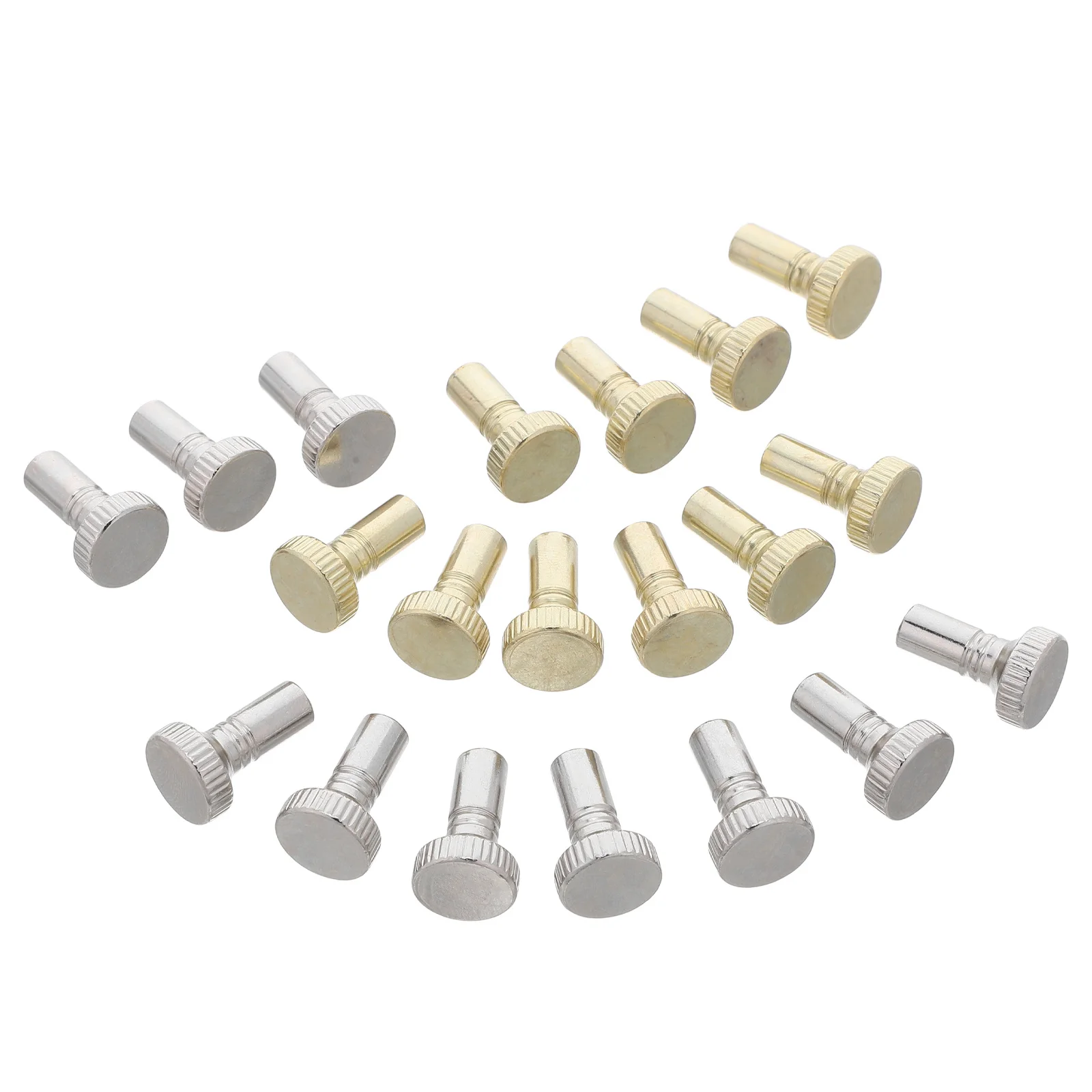 

20Pcs Metal Lamp Switch Knob Decorative Turn on Off Light Twist Replacement Socket for Floor Table Lamp Parts Repair