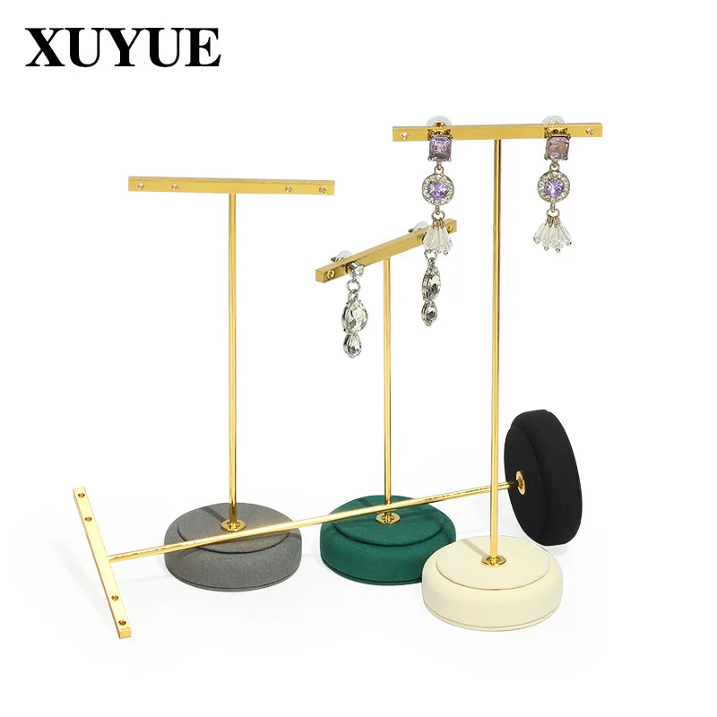 Sieraden Display Props Microfiber Verticale Oorbel Rack Thuis Opslag Live Display Multifunctionele Oorbel Display Rack