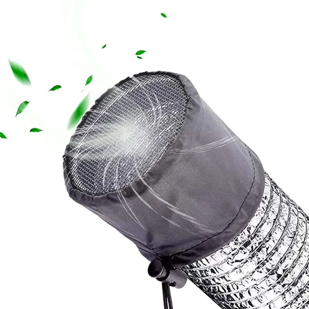 

2Pcs Plant Tents Vent Cover Heavy Duty Duct Filter Net for Grow Tent Accessories with Elastic Band Fixing Buckle Support Round