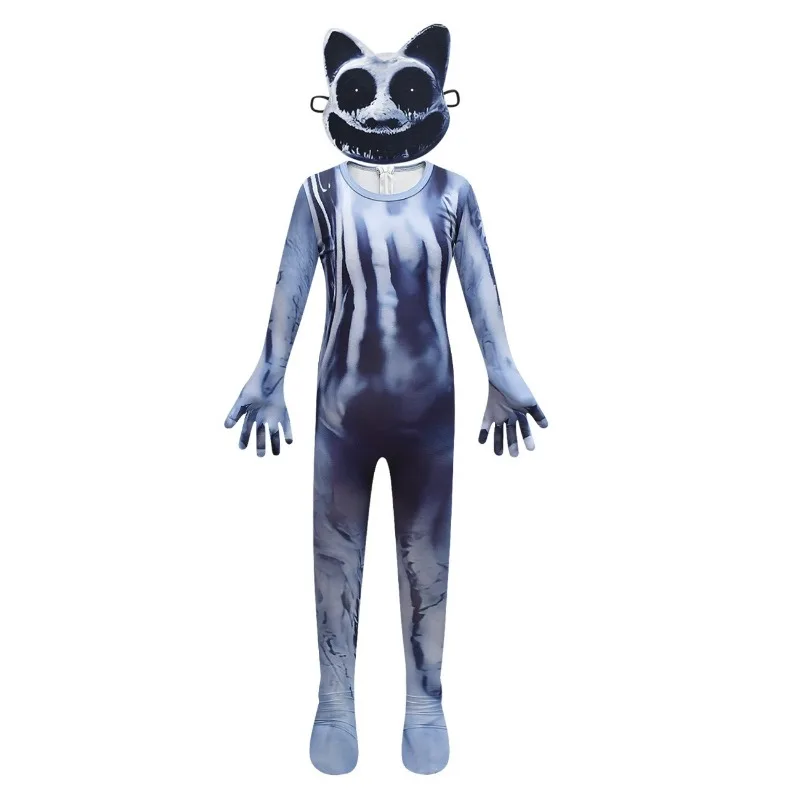 Pinzomaly Cat Cosplay Costume di Halloween tute ragazzi ragazza Monster Bunny Koala anguria Fancy Dress Up bambini Zookeeper Cosplay