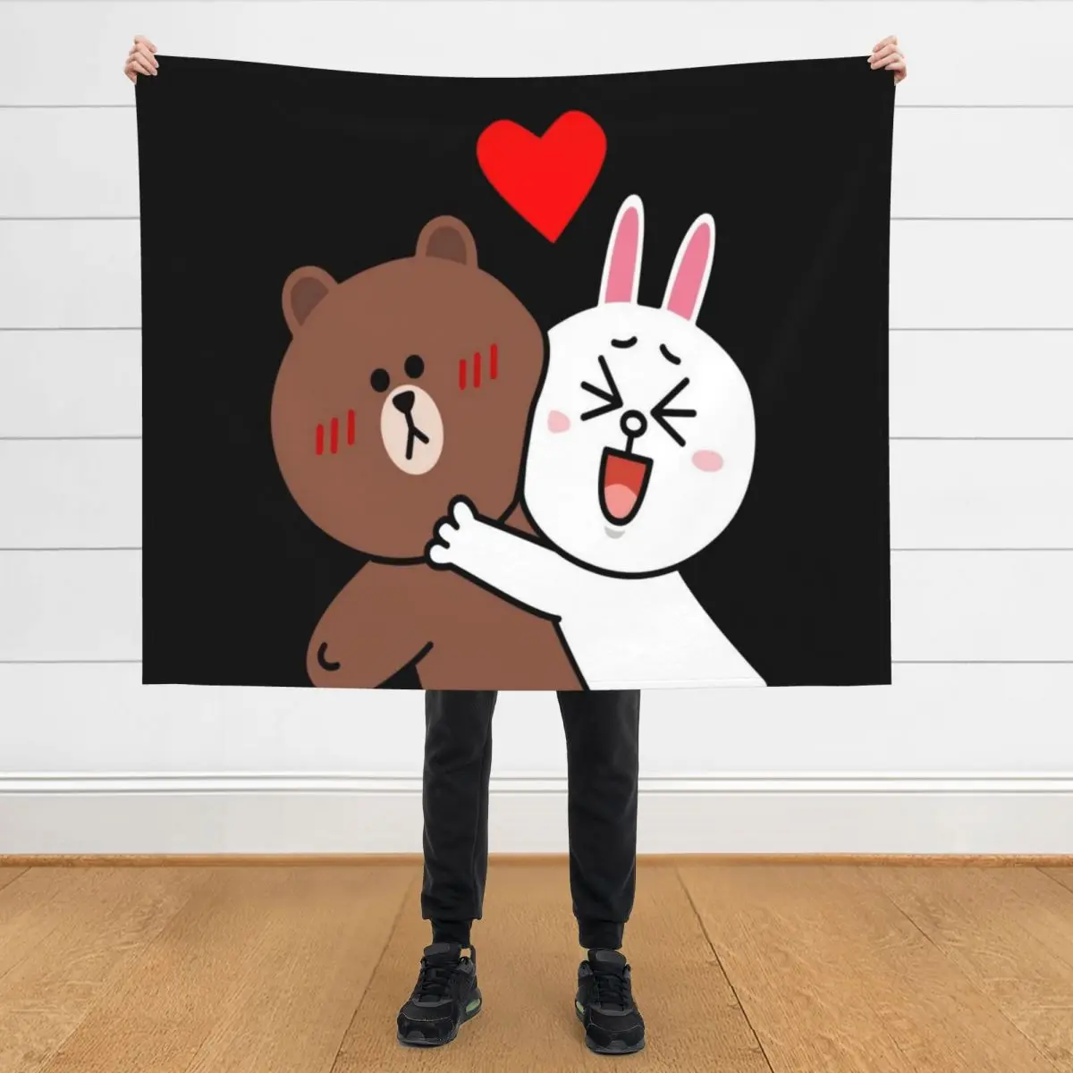 

Cute lovers forever Throw Blanket Softest Decorative Sofa Comforter Blankets
