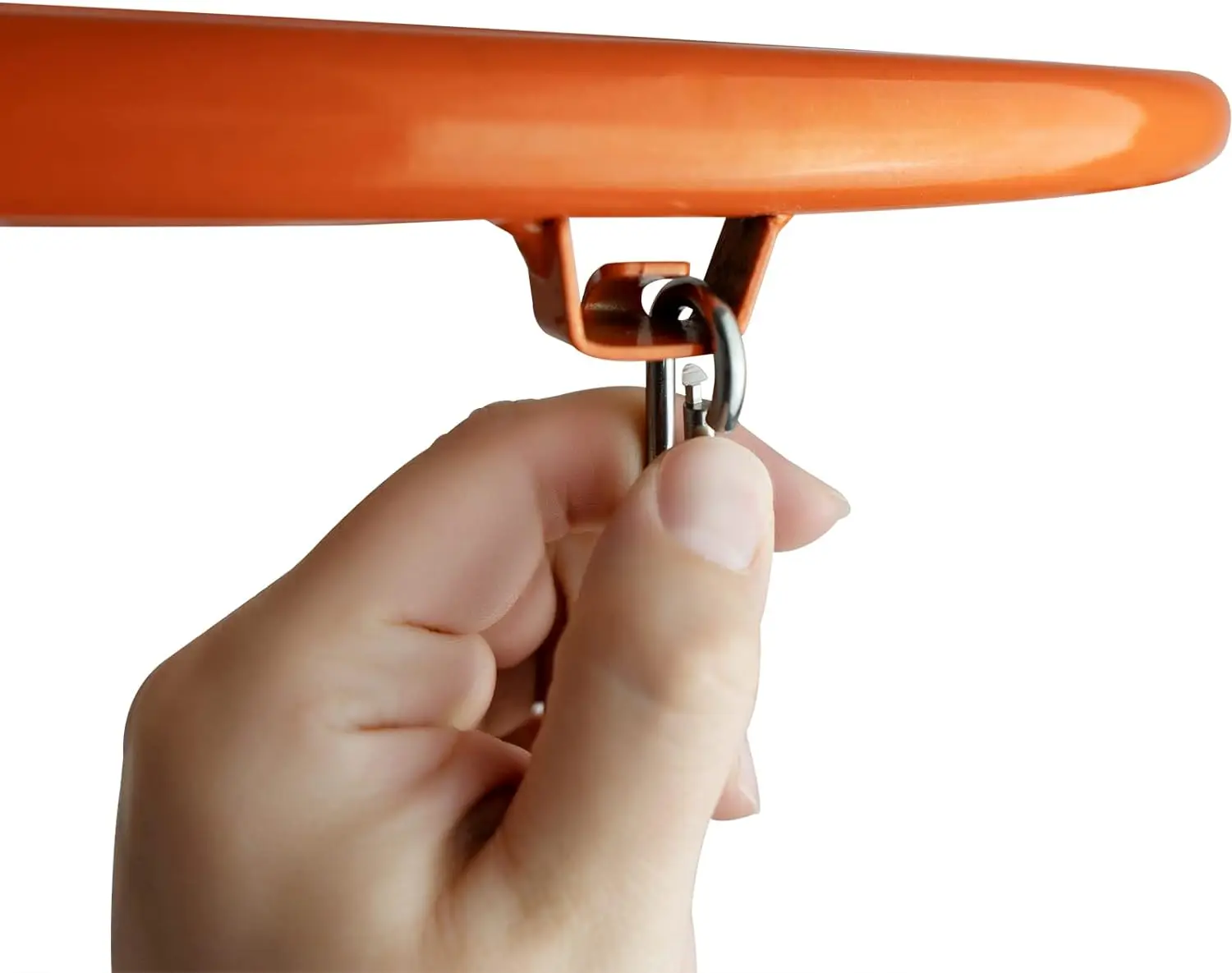 Rede de cesta de basquete com corrente de aço inoxidável para exterior com 12 alças