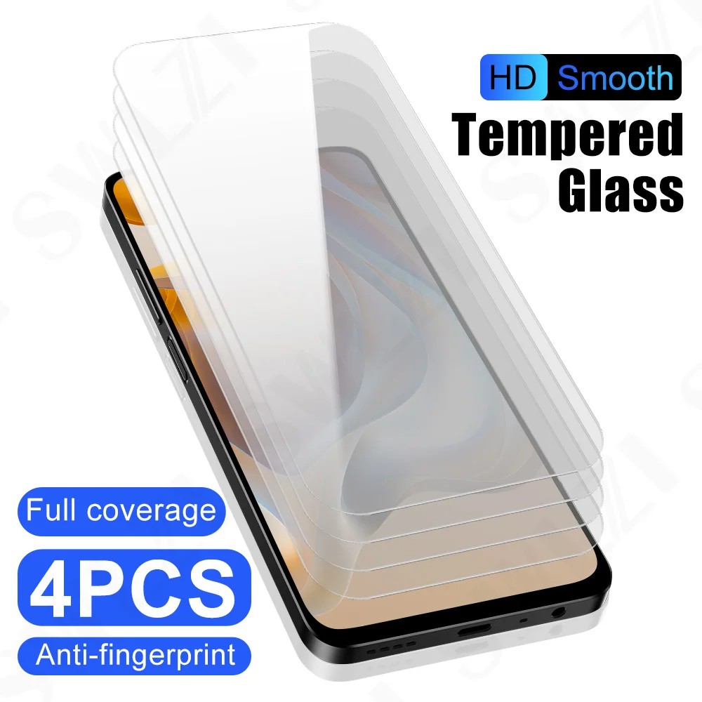 

4Pcs Phone Screen Protector Tempered Glass for Motorola Moto G G Power G Play (2026) G Stylus 5G Protective Film G Power (2025)