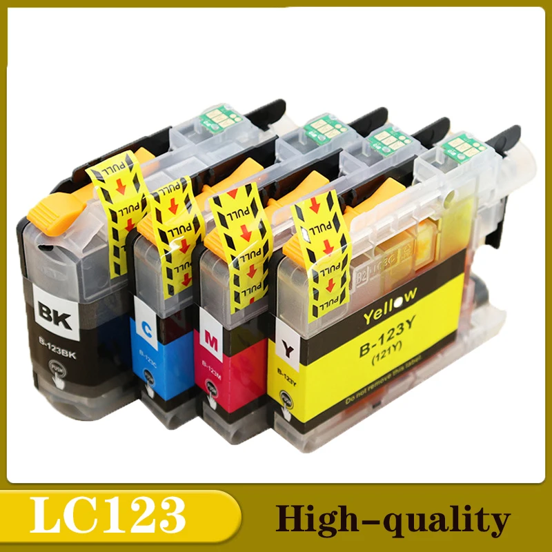 LC123 XL LC123 Compatible Ink Cartridge For Brother LC 123 For MFC J4410DW J4510DW J870DW DCP J4110DW J132W J152W J552DW Printer