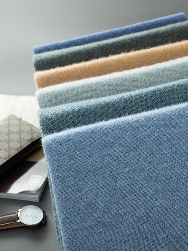 

Осень-зима, мужской базовый кашемировый свитер, пуловер с воротником-стойкой, 100% кашемировый трикотаж, мягкая теплая удобная кашемировая нижняя одежда, топы