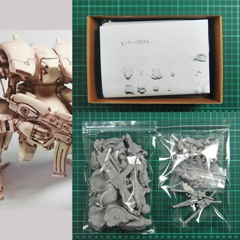 1/24 EX-AT Goblin Robot Gk Mechanic Unpainted Unassembly Diy Robot Model Renovation Kit B_976