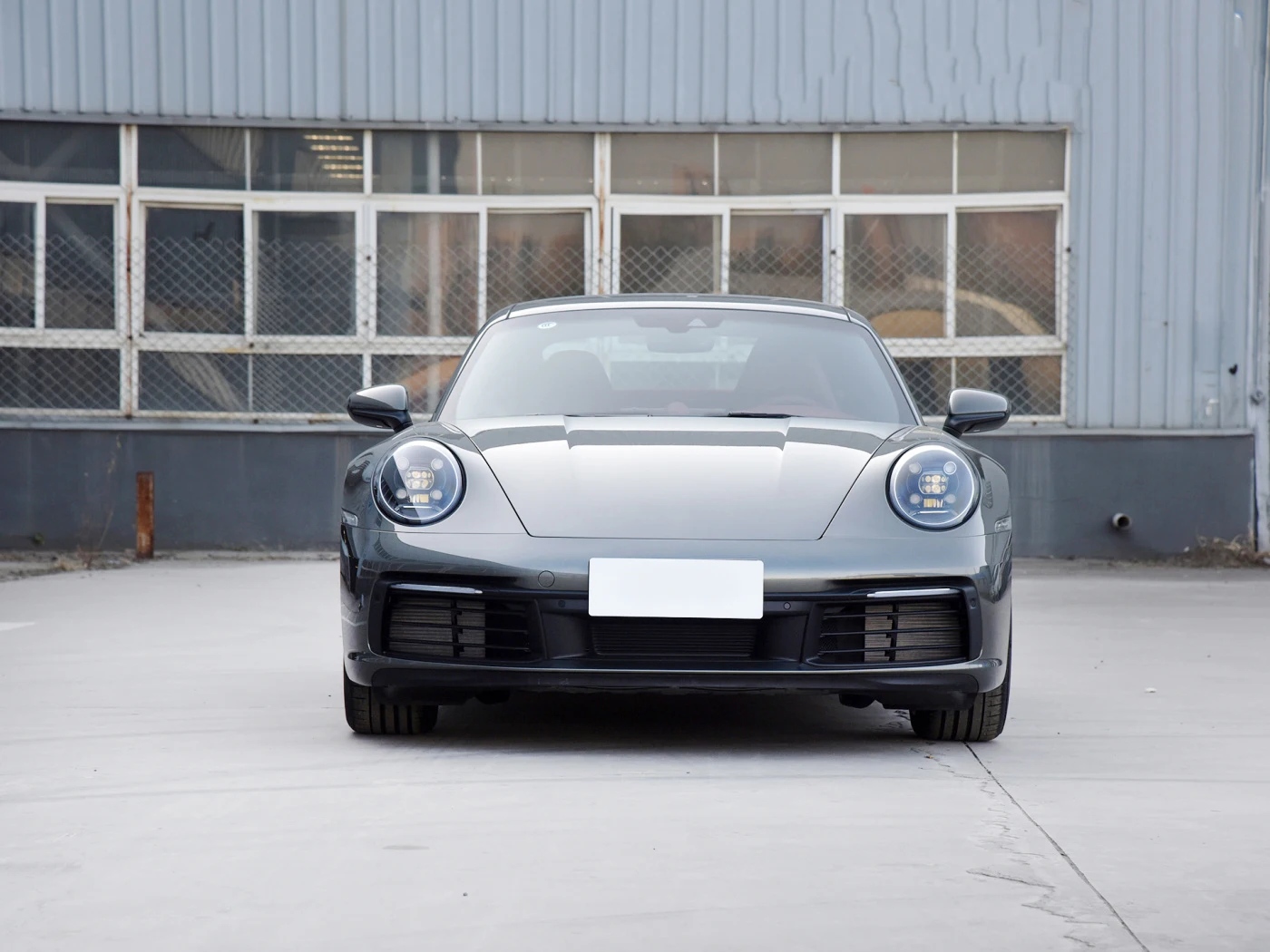 حواجب أمامية من الكربون 992 مسبقًا لبورشه 911 كاريرا توربو S GT3 Targa 2-Door 2019-2022 #3