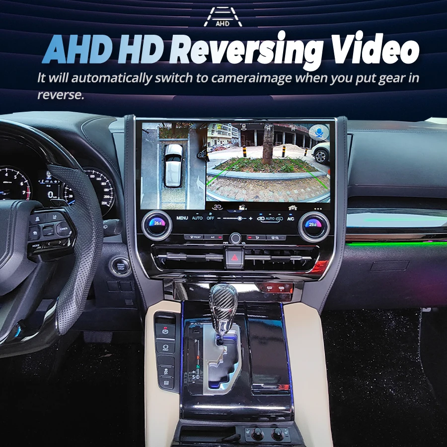 راديو سيارة 15.7 بوصة لسيارة Toyota Alphard 30 Series 35 Series 2015-2019 ترقية إلى 40 Series 2020 2021 مشغل وسائط متعددة Carplay GPS