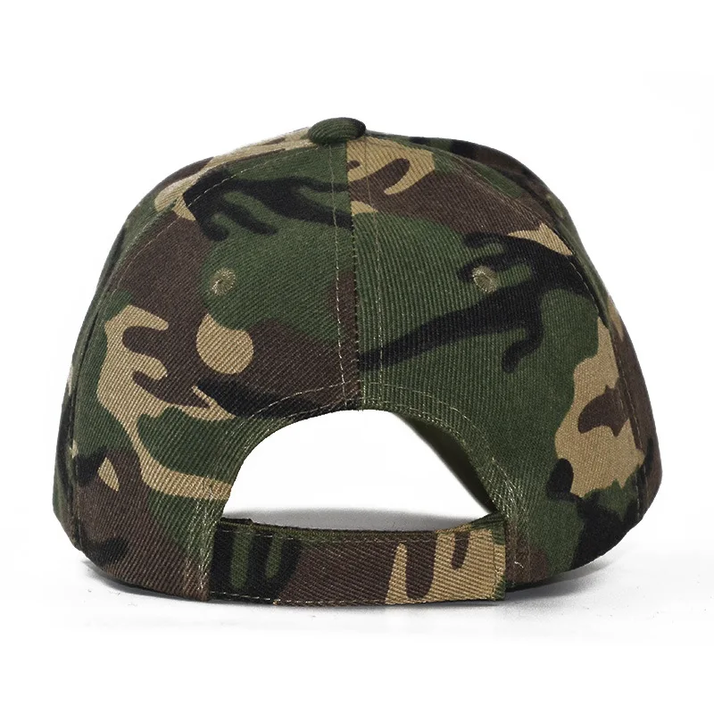 Outdoor Camping Hiking Trekking Adjustable Hat Summer Men Camouflage Tactical Army Baseball Caps Sports Sun-Proof Casual Hat