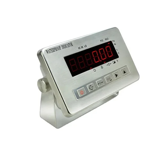 OIML Approval Weighing Indicator  IP67 Stainless Steel Waterproof Indicator  Software LED Display Weight Indicator