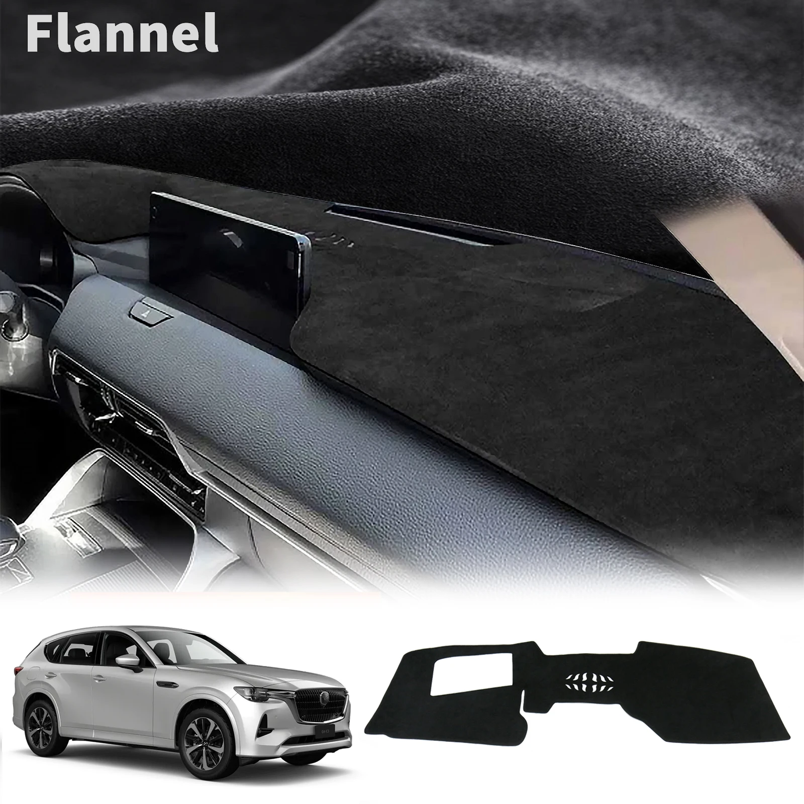 

Car Dashboard Pad Cover for Mazda CX-60 CX60 2024 2025 2026 Non-Slip Dash Mat Dashmat Sunshade Protective Carpet Accessoriesr