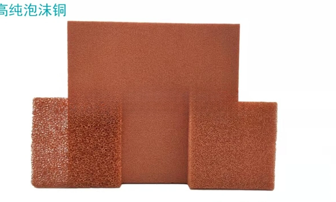 

Porous Copper Foam for Electromagnetic Shielding Scientific Research Electrolytic Copper Material