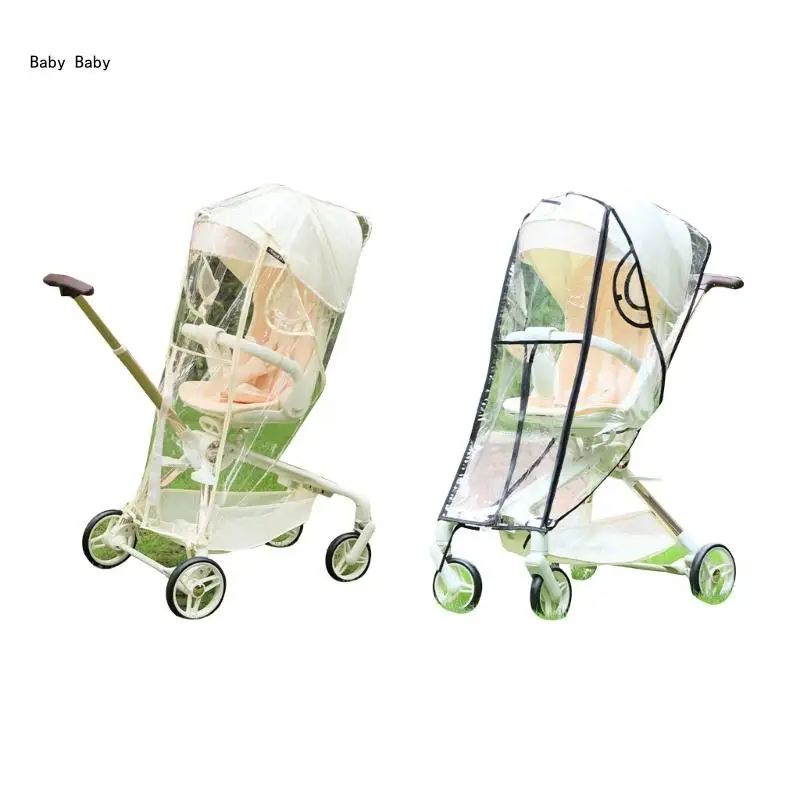 

Breathable Baby Pushchair Cover Accessories Transparent Portective Shield Q81A