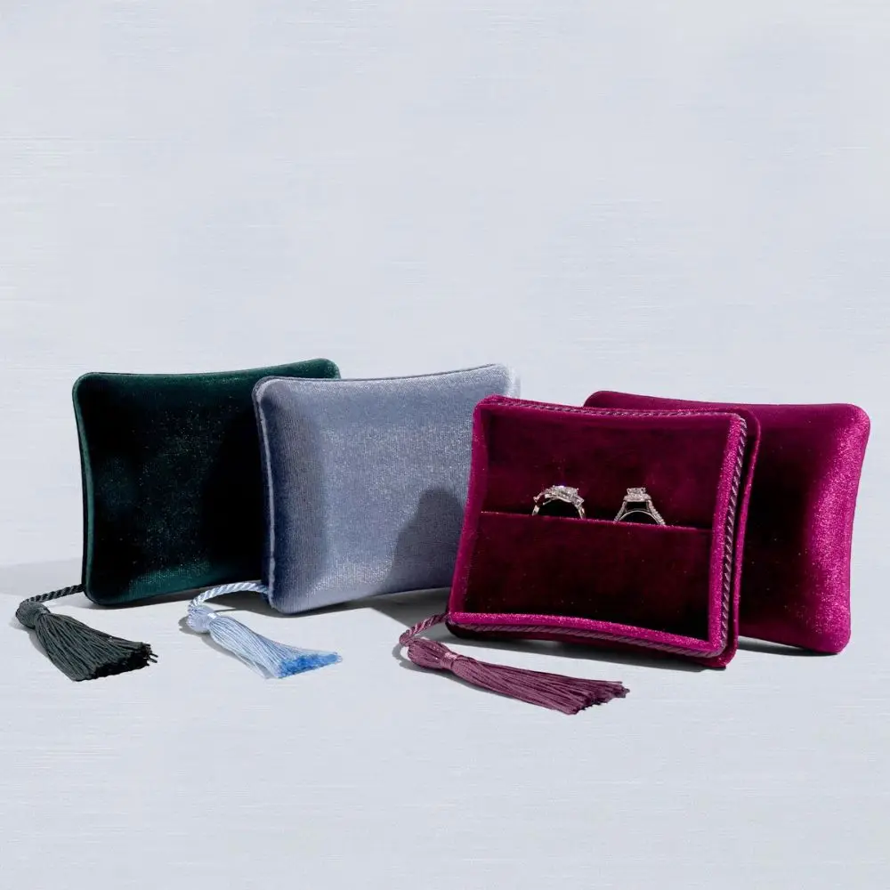 

Сумка для упаковки ювелирных изделий с кисточками, браслет, серьги, большая емкость, чехол для хранения сережек, кольца, ожерелье, органайзер