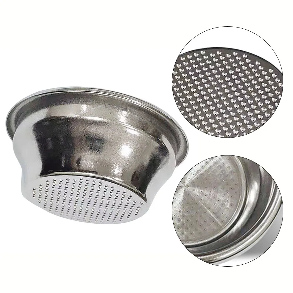 54mm10g Non Pressurized Coffee Filters Basket Cup Sieve For Breville Portafilter Stainless Steel Coffee Powder Bowls Coffeewares