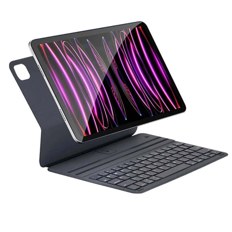 Secure Protective Cover Keyboard Case for Pro11 Air 4/5 10.9inch Tablets Cover Improve Productivity Adjust Angle Case