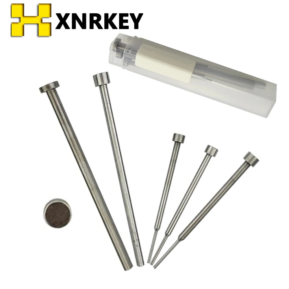 XNRKEY 6pcs/lot Magnet Auto Car Remote Key Pin Removal Pin Disassembly Tool Set Needle Pin Remover Nail Locksmith Repair Tools