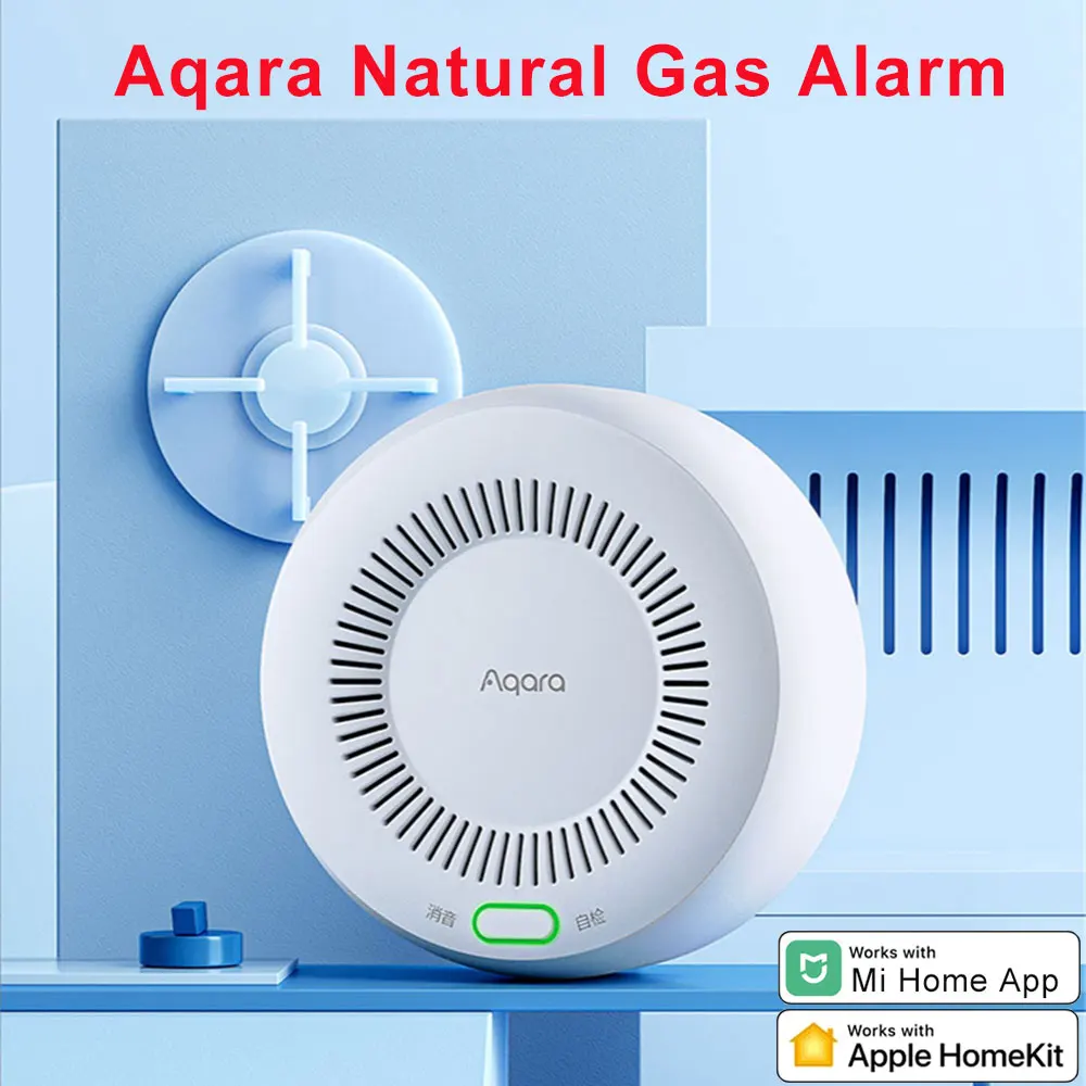 Aqara Smart Natural Gas Detector Zigbee Gas Leak Alarm Intelligent Linkage Smart home security For Xiaomi mi home Homekit