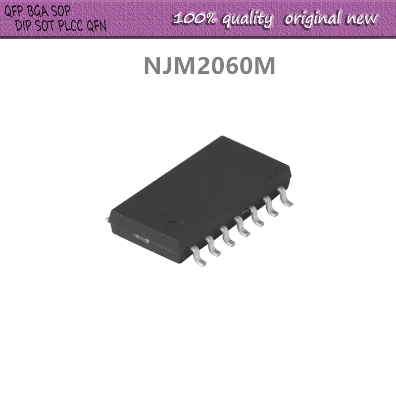 

10Pcs/Lot NJM2060M NJM2060 JRC2060 2060 SOP14