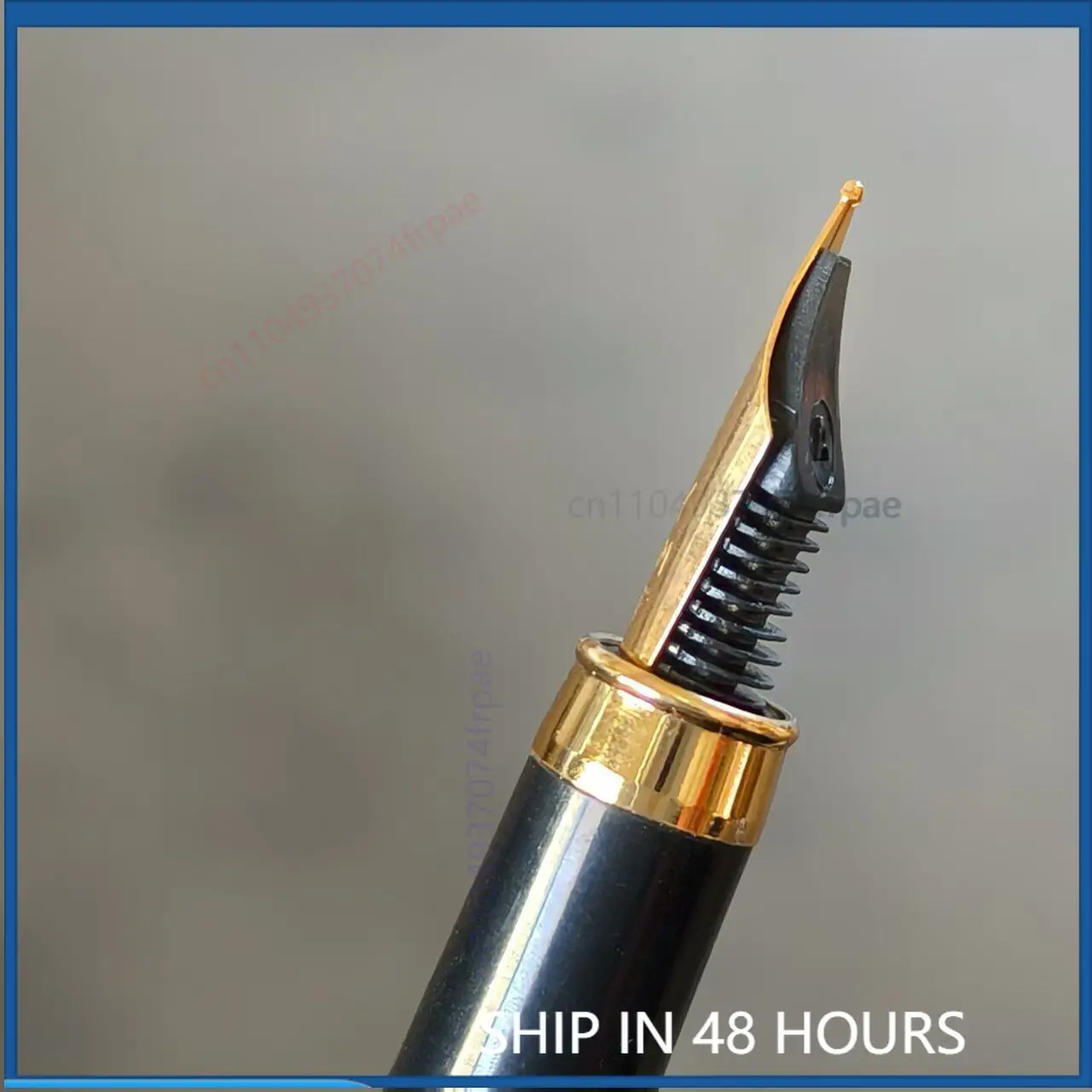 For Wing Sung 1020 NOS 90s Fountain Pen All Steel Gold Clip Exposed Iridium Nib Vintage Collectible Writing Practice Pen(3PCS)