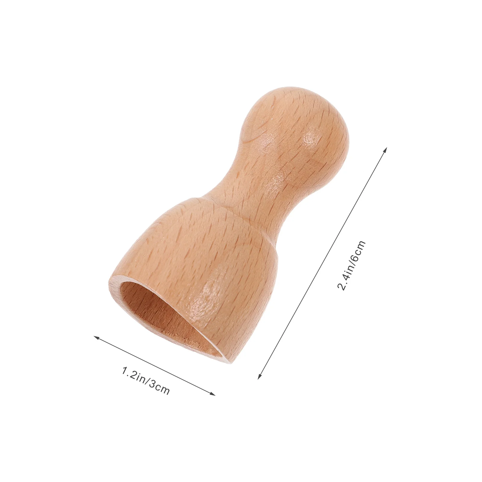 2 Pcs Compact Massage Cup Wooden Gua Sha 2pcs (small Cup) Roller Carving Body Sculpting Tools for Travel